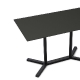 Pied de table colonne Bold Pedrali 4757 et 4758 et 4759 fonte couleur 