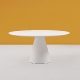 Pied de mange debout Ikon Pio e Tito Toso Pedrali design conique table polypro