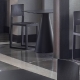Pied de mange debout Ikon Pio e Tito Toso Pedrali design conique table polypro