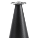 Pied de mange debout Ikon Pio e Tito Toso Pedrali design conique table polypro