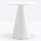 Pied de mange debout Ikon Pio e Tito Toso Pedrali design conique table polypro