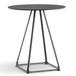 Pied de table colonne Lunar Pio e Tito Toso Pedrali acier