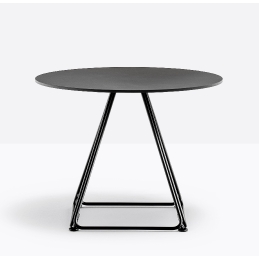 Pied de table basse Lunar Pedrali acier laqué 