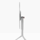 Pied de table Elliot 5475 5470 Patrick Jouin Pedrali hotel café bar 5470 5475 aluminium rabat plateau design 3 ou 4 branches si
