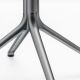 Pied de table Elliot 5475 5470 Patrick Jouin Pedrali hotel café bar 5470 5475 aluminium rabat plateau design 3 ou 4 branches si