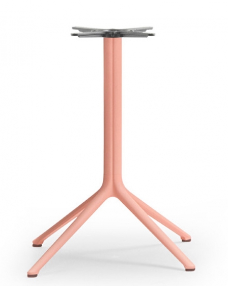 Pied de table Elliot 5475 5470 Patrick Jouin Pedrali hotel café bar 5470 5475 aluminium rabat plateau design 3 ou 4 branches si