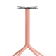 Pied de table Elliot 5475 5470 Patrick Jouin Pedrali hotel café bar 5470 5475 aluminium rabat plateau design 3 ou 4 branches si