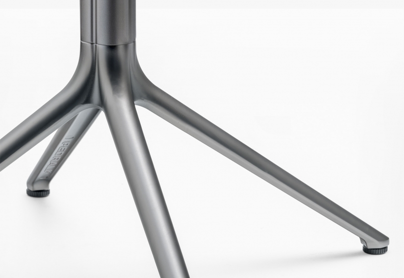 Pied de mange debout Table haute Elliot Patrick Jouin Pedrali 5476 5474 Rabattable 