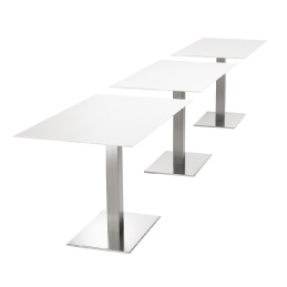 Plateau de table Compact tout blanc Pedrali 