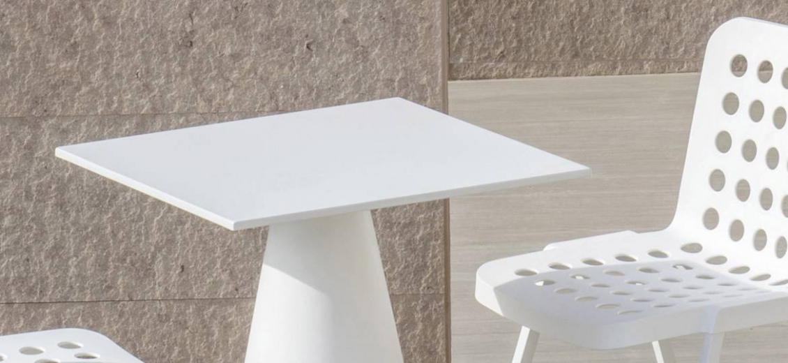 Plateau de table Metal acier laqué Pedrali
