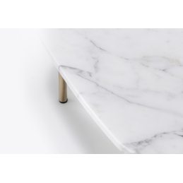 Table basse Buddy Busetti Garuti Redaelli Pedrali acier 