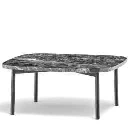 Table basse Buddy Busetti Garuti Redaelli Pedrali acier 