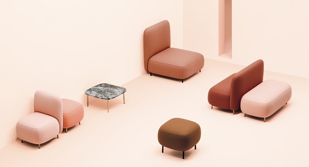 Table basse Buddy Busetti Garuti Redaelli Pedrali acier 