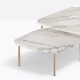 Table basse Buddy Busetti Garuti Redaelli Pedrali acier 