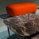 Table basse Buddy Busetti Garuti Redaelli Pedrali acier 