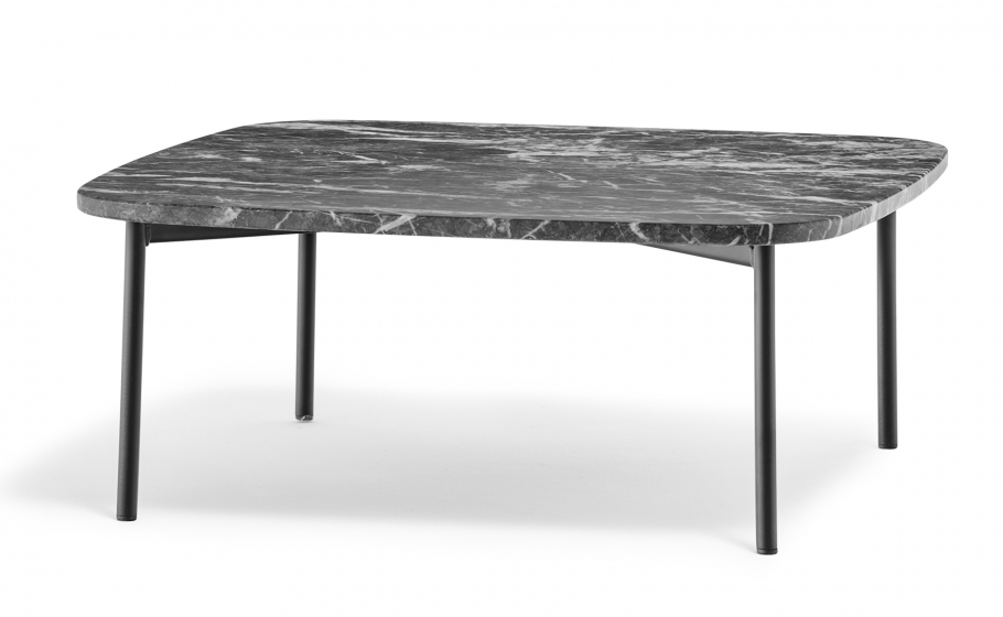 Table basse Buddy Busetti Garuti Redaelli Pedrali acier 