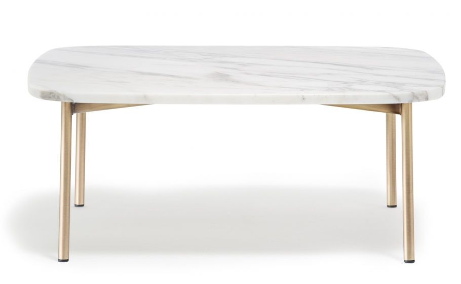 Table basse Buddy Busetti Garuti Redaelli Pedrali acier 
