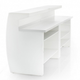 Comptoir de bar Igloo Pedrali mobilier lumineux transparent plastique 
