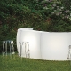 Comptoir lumineux de bar Igloo corner ou console Pedrali lumineux eclairage
