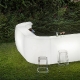 Comptoir lumineux de bar Igloo corner ou console Pedrali lumineux eclairage