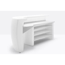 Comptoir lumineux de bar Igloo corner ou console Pedrali lumineux eclairage
