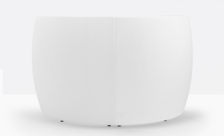 Comptoir lumineux de bar Igloo corner ou console Pedrali lumineux eclairage
