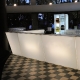 Comptoir de bar Oblique Pedrali éclairage lumineux design 