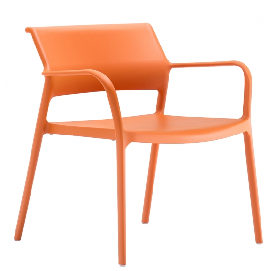 Fauteuil lounge Ara jorge pensi Pedrali polypropylène empilable