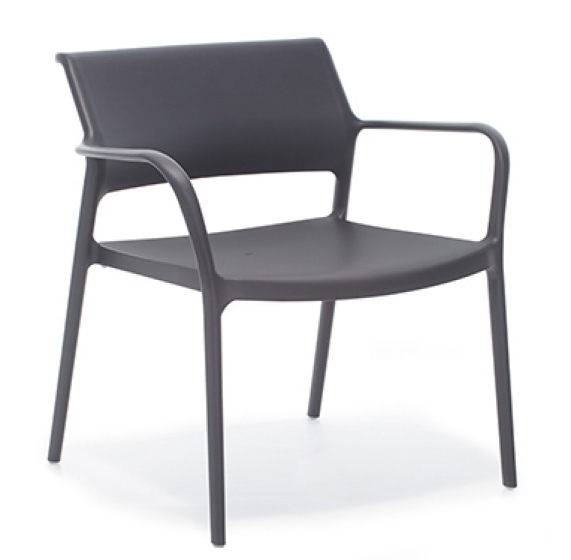 Fauteuil lounge Ara jorge pensi Pedrali polypropylène empilable