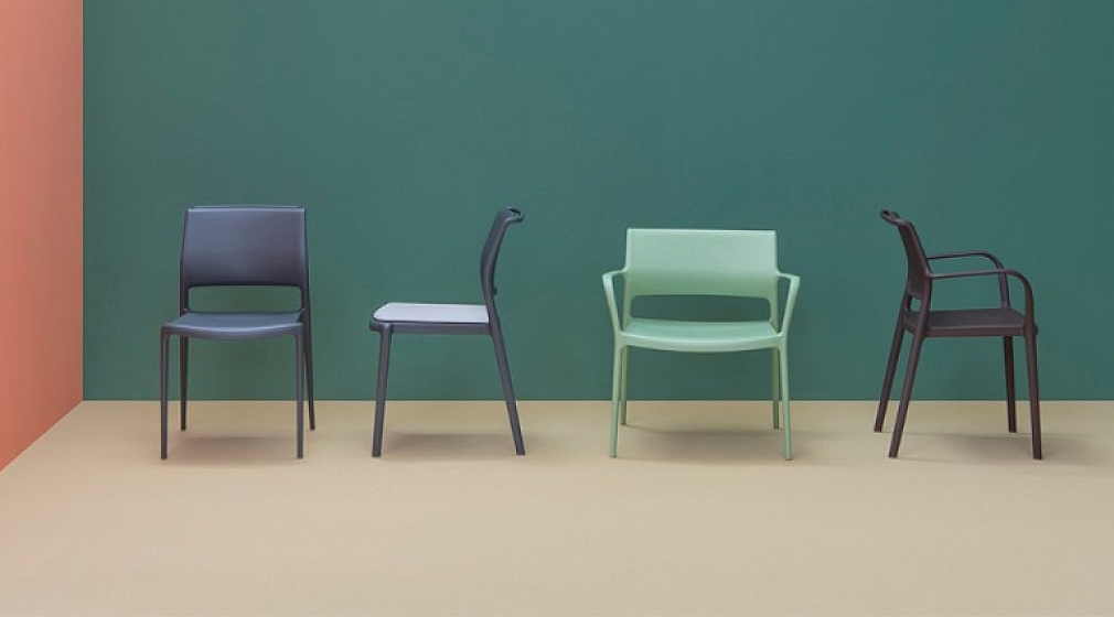 Fauteuil lounge Ara jorge pensi Pedrali polypropylène empilable