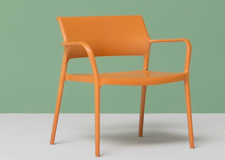 Fauteuil lounge Ara jorge pensi Pedrali polypropylène empilable