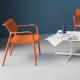 Fauteuil lounge Ara jorge pensi Pedrali polypropylène empilable