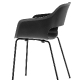 Fauteuil Babila Odo Fioravanti Pedrali polypropylène acier chromé