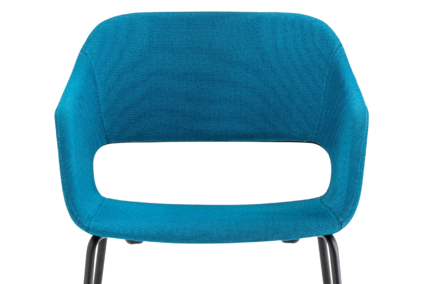 Fauteuil Babila Odo Fioravanti Pedrali polypropylène acier chromé