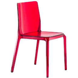 Chaise Blitz Pedrali garnie promo hotel polycarbonate plaza mobilier