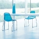 Chaise Day Dream Claudio Dondoli Marco Pocci Pedrali acier chromé