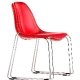 Chaise Day Dream Claudio Dondoli Marco Pocci Pedrali acier chromé