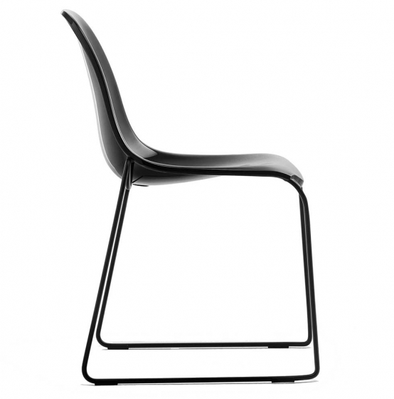 Chaise Day Dream Claudio Dondoli Marco Pocci Pedrali acier chromé