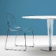 Chaise Day Dream Claudio Dondoli Marco Pocci Pedrali acier chromé
