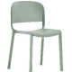 Chaise Dome Odo Fioravanti Pedrali polypropylène beige gris noir