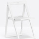 chaise enjoy pedrali blanc rouge noir plaza mobilier stockage