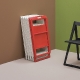 chaise enjoy pedrali blanc rouge noir plaza mobilier stockage