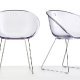 Fauteuil Gliss pedrali acier technopolymère plaza mobilier 