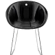 Fauteuil Gliss pedrali acier technopolymère plaza mobilier 