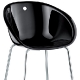 Fauteuil Gliss pedrali technopolymère polycarbonate plaza mobilier