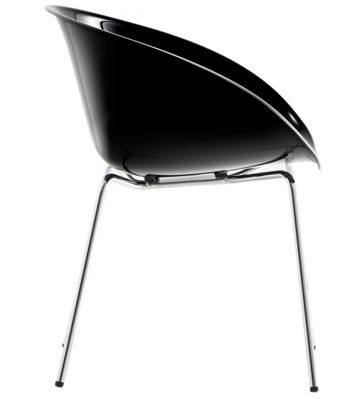 Fauteuil Gliss pedrali technopolymère polycarbonate plaza mobilier