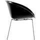 Fauteuil Gliss pedrali technopolymère polycarbonate plaza mobilier