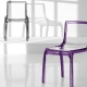 achat pedrali miss you 610 chaise stéphane plaza mobilier promo chaise transparente design 