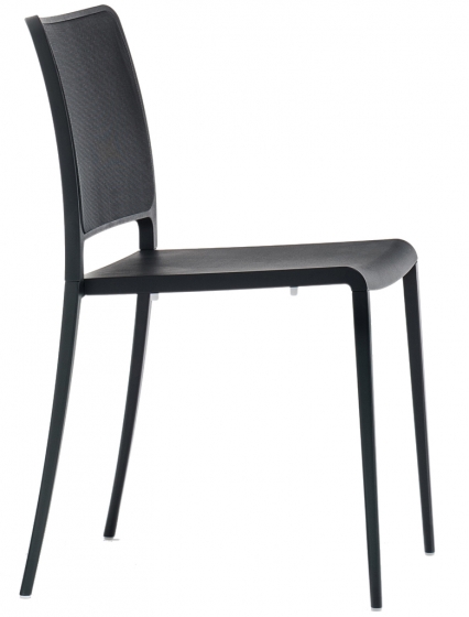achat pedrali mya 701 chaise stéphane plaza mobilier promo noir textylene exterieur chaise piscine design terrasse