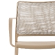 vente pedrali mya 705 fauteuil stéph plaza mobilier noir rouge promo métal outdoor terrasse extérieur 